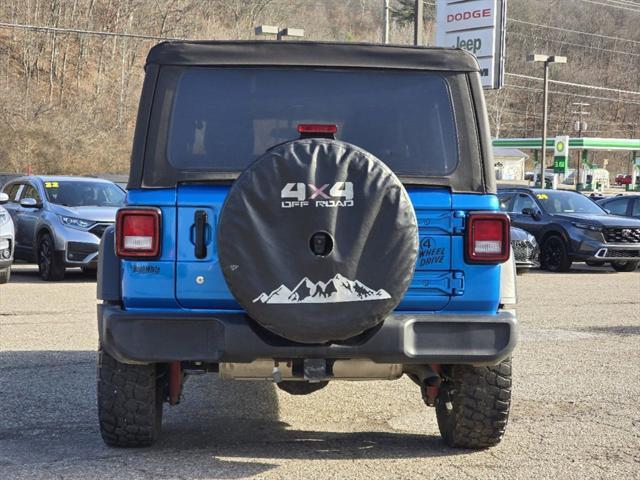 used 2021 Jeep Wrangler Unlimited car, priced at $30,511