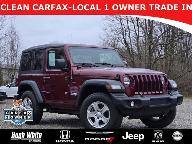 used 2021 Jeep Wrangler car, priced at $25,960