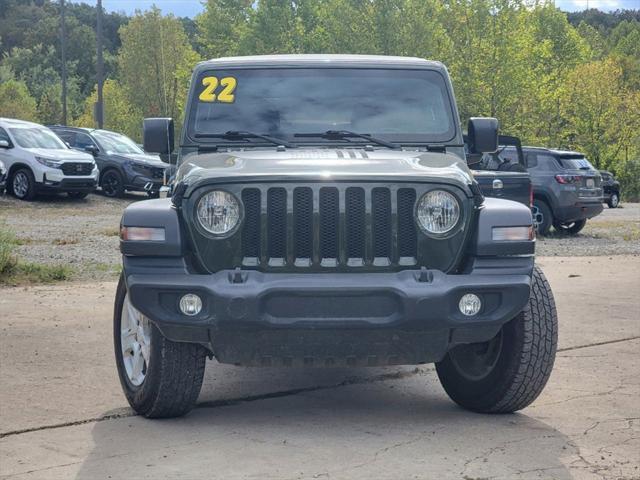 used 2022 Jeep Wrangler Unlimited car, priced at $25,814