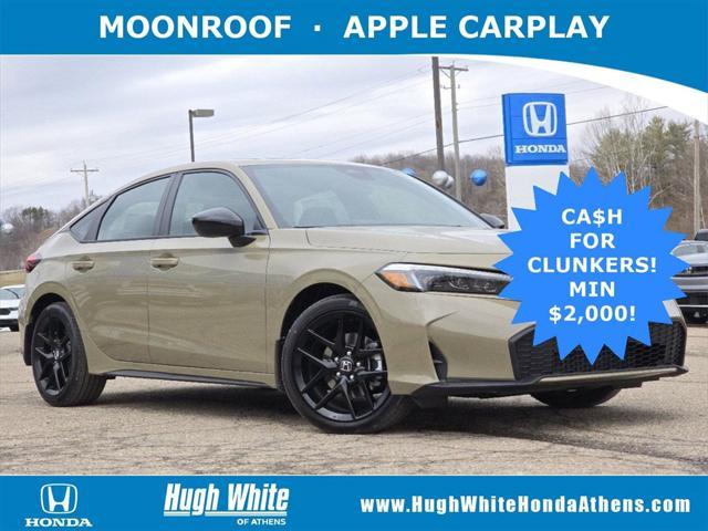 new 2025 Honda Civic Hybrid car, priced at $31,755