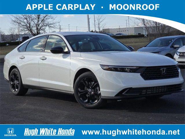 new 2025 Honda Accord car, priced at $32,210