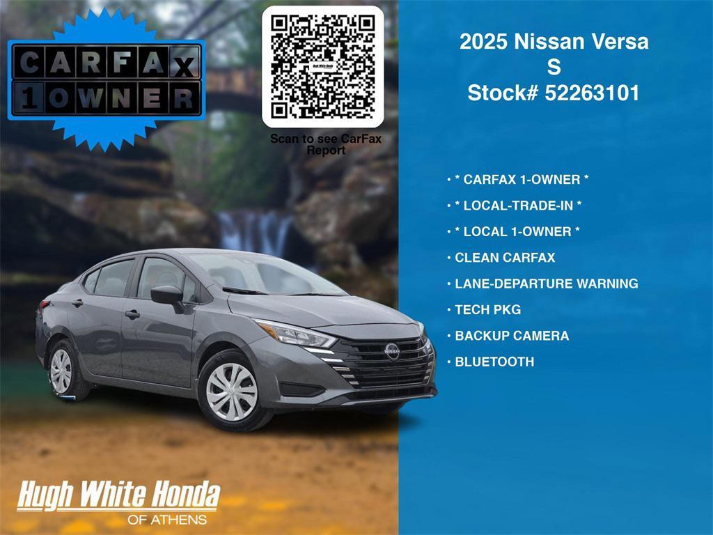 used 2025 Nissan Versa car, priced at $16,980