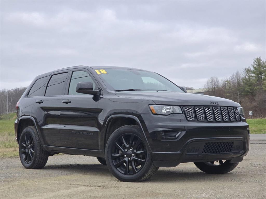 used 2018 Jeep Grand Cherokee car, priced at $15,962