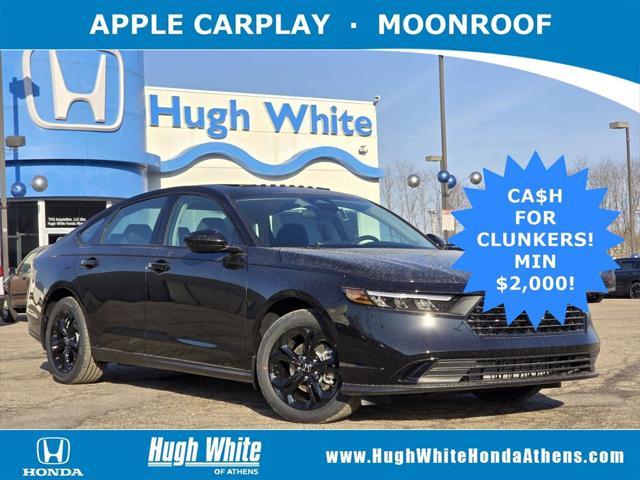 new 2025 Honda Accord car, priced at $31,710