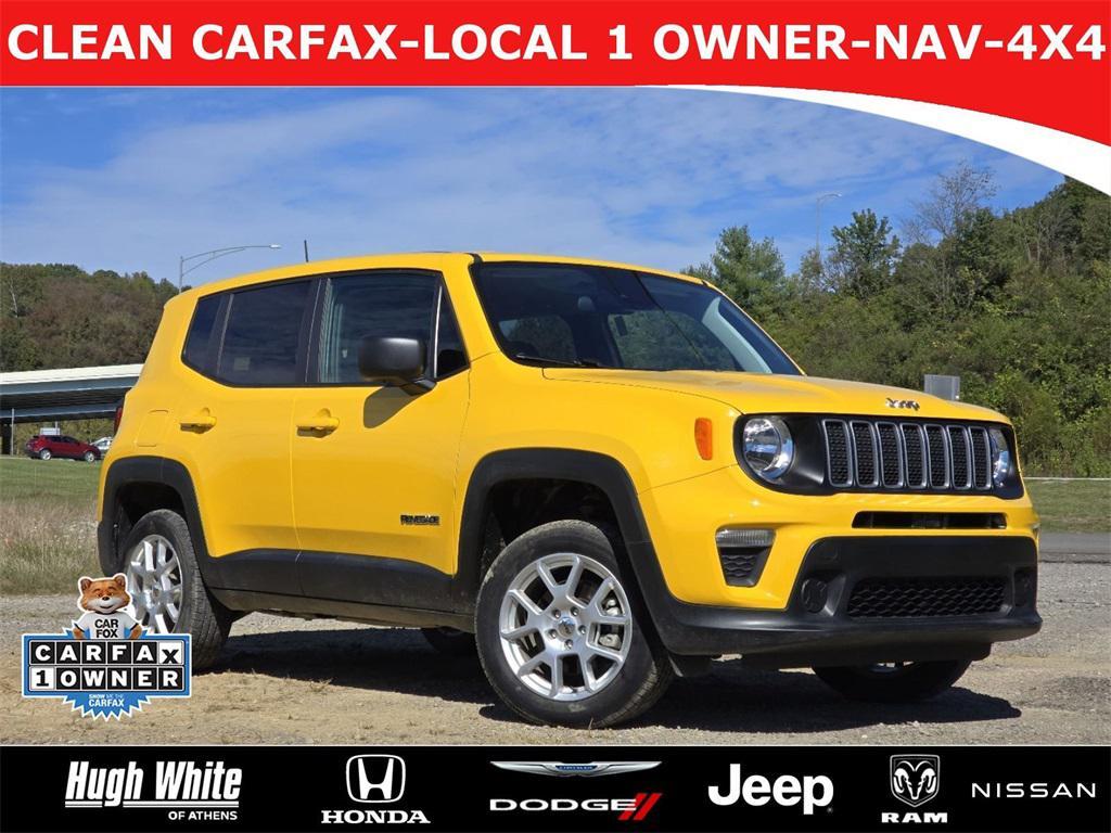 used 2023 Jeep Renegade car, priced at $17,742