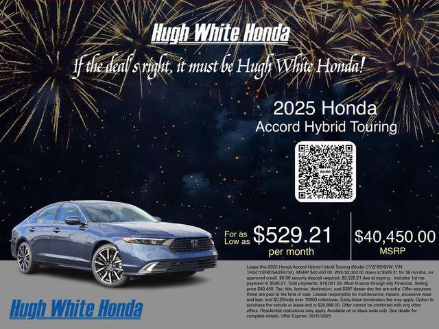 new 2025 Honda Accord Hybrid car, priced at $40,450