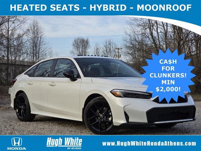 new 2025 Honda Civic Hybrid car, priced at $30,300