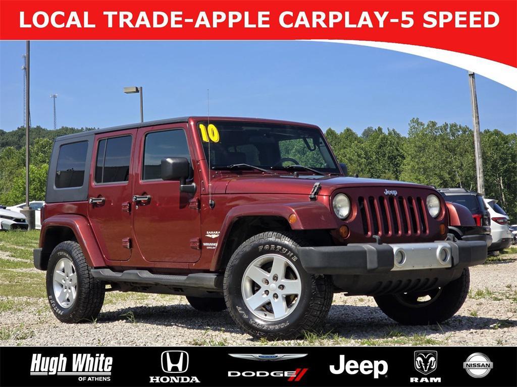 used 2010 Jeep Wrangler Unlimited car, priced at $10,000