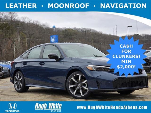 new 2025 Honda Civic Hybrid car, priced at $33,300