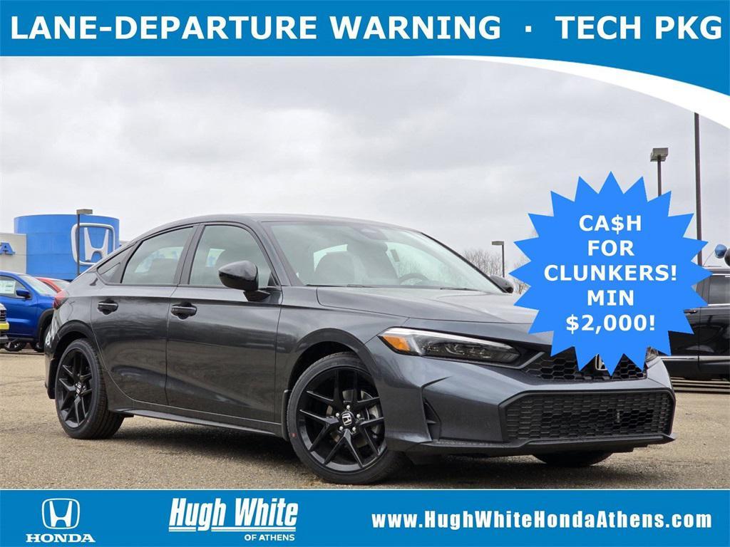 new 2025 Honda Civic car, priced at $28,600
