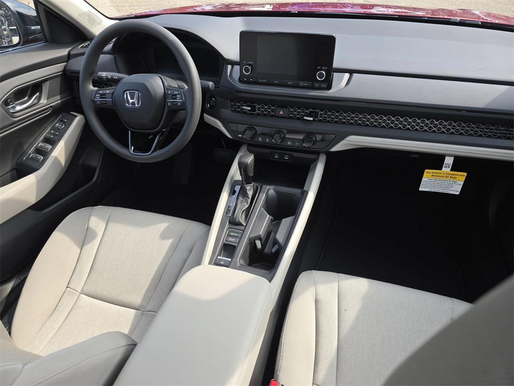new 2025 Honda Accord car, priced at $32,210