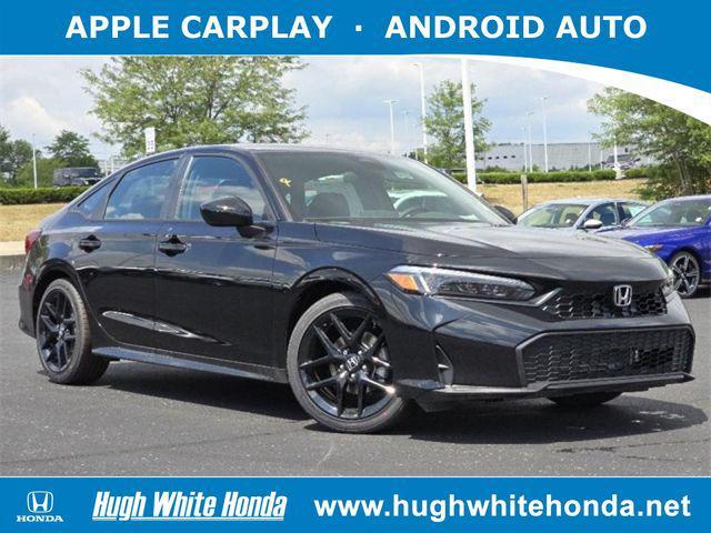 new 2025 Honda Civic car, priced at $27,400