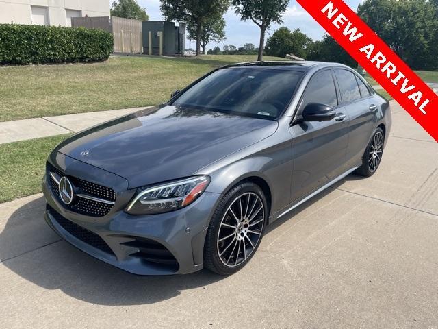 used 2020 Mercedes-Benz C-Class car, priced at $22,500