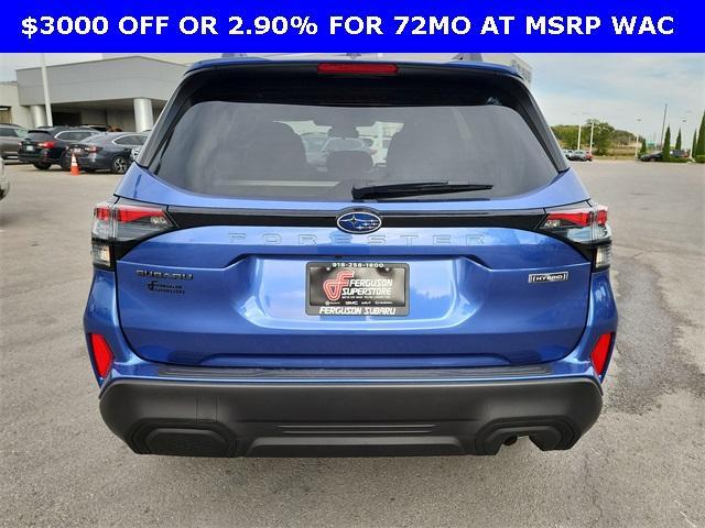 new 2025 Subaru Forester Hybrid car, priced at $36,528