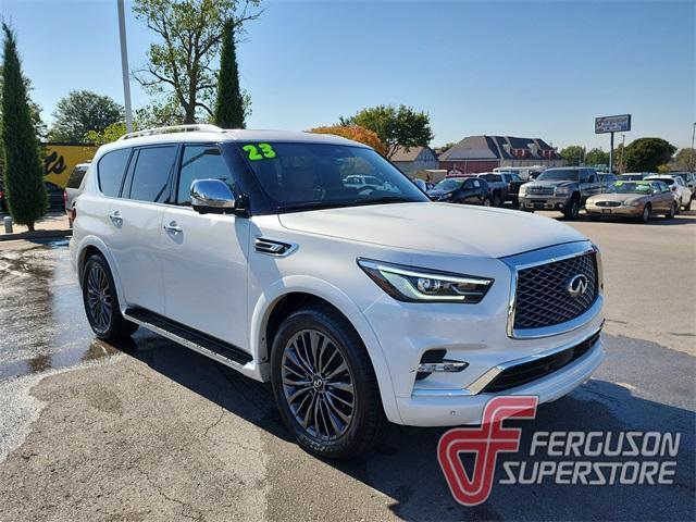 used 2023 INFINITI QX80 car, priced at $45,000