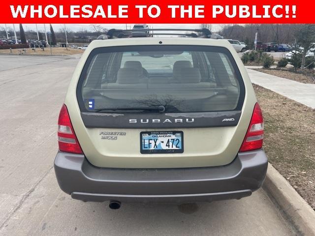 used 2004 Subaru Forester car, priced at $5,000