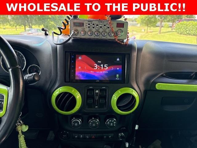 used 2014 Jeep Wrangler Unlimited car, priced at $13,000