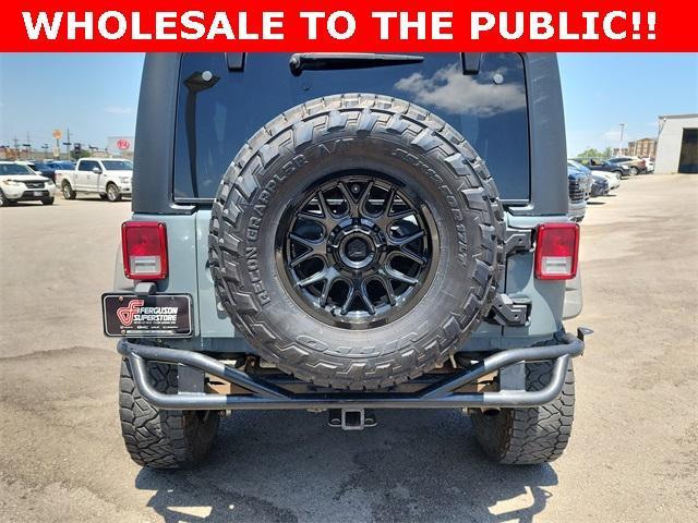 used 2014 Jeep Wrangler Unlimited car, priced at $12,500
