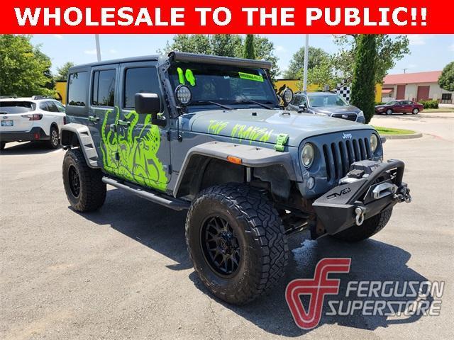 used 2014 Jeep Wrangler Unlimited car, priced at $12,500