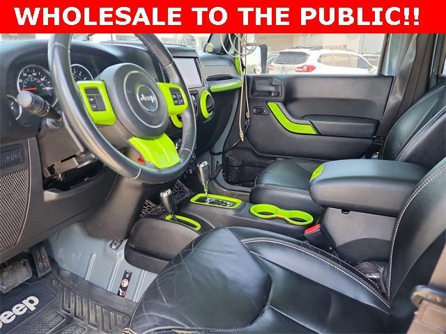 used 2014 Jeep Wrangler Unlimited car, priced at $12,500