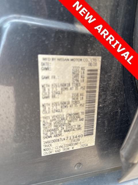 used 2020 Nissan Frontier car, priced at $21,000