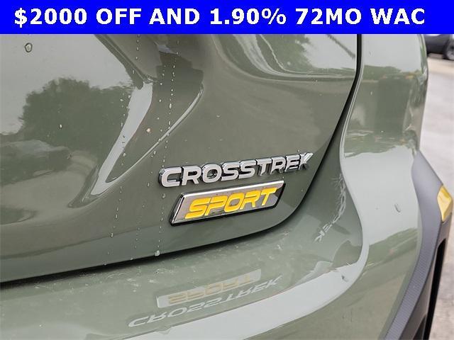 new 2025 Subaru Crosstrek car, priced at $32,430