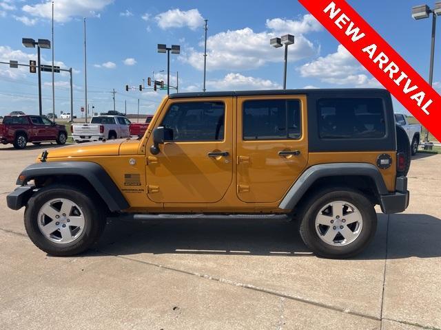 used 2014 Jeep Wrangler Unlimited car, priced at $18,500