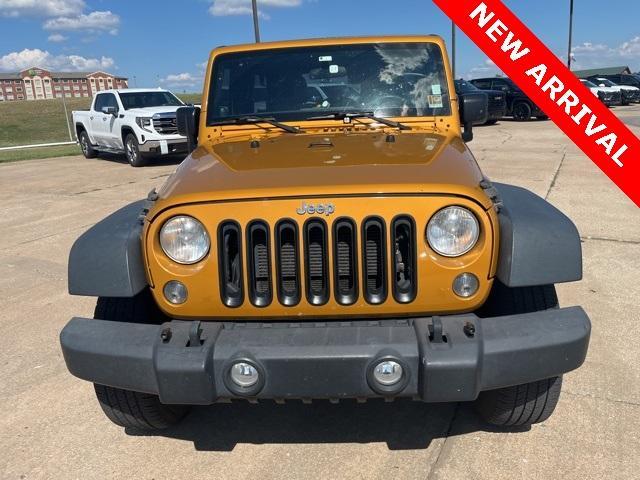 used 2014 Jeep Wrangler Unlimited car, priced at $18,500