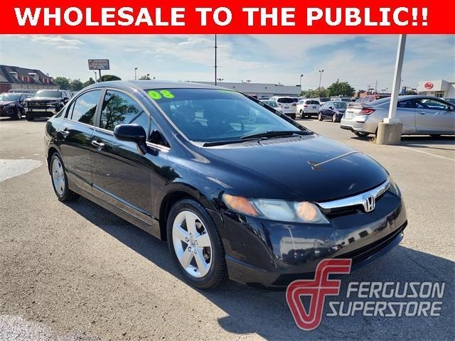 used 2008 Honda Civic car, priced at $4,500
