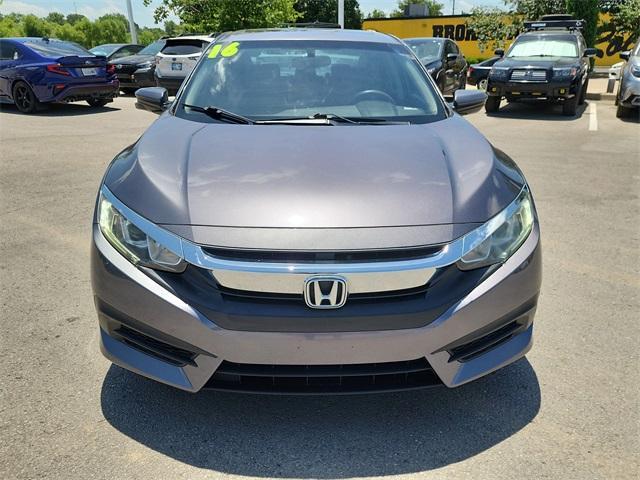 used 2016 Honda Civic car, priced at $18,000