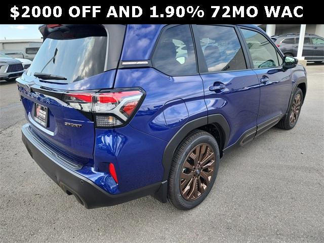 new 2025 Subaru Forester car, priced at $37,492