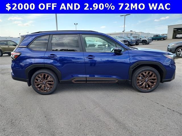 new 2025 Subaru Forester car, priced at $37,992