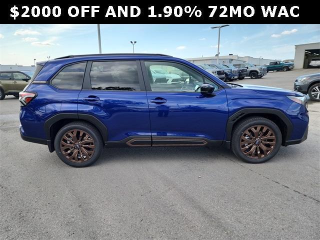 new 2025 Subaru Forester car, priced at $37,492