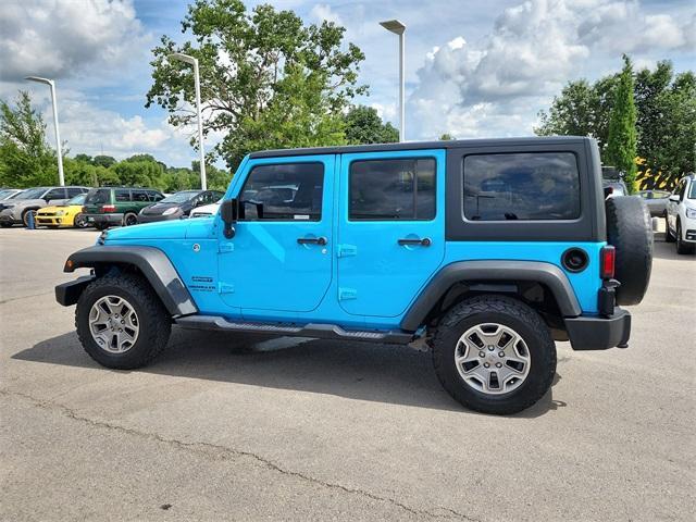 used 2017 Jeep Wrangler Unlimited car, priced at $21,000