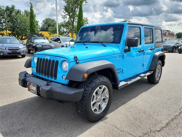 used 2017 Jeep Wrangler Unlimited car, priced at $21,000