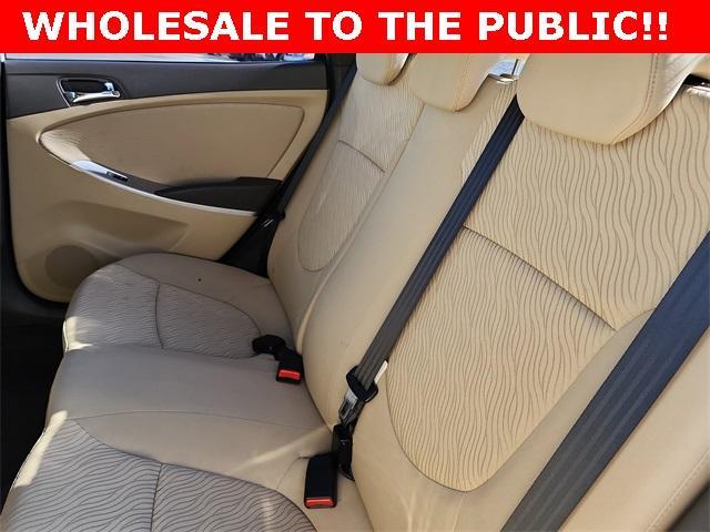 used 2014 Hyundai Accent car, priced at $6,500
