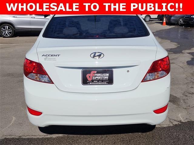 used 2014 Hyundai Accent car, priced at $6,500