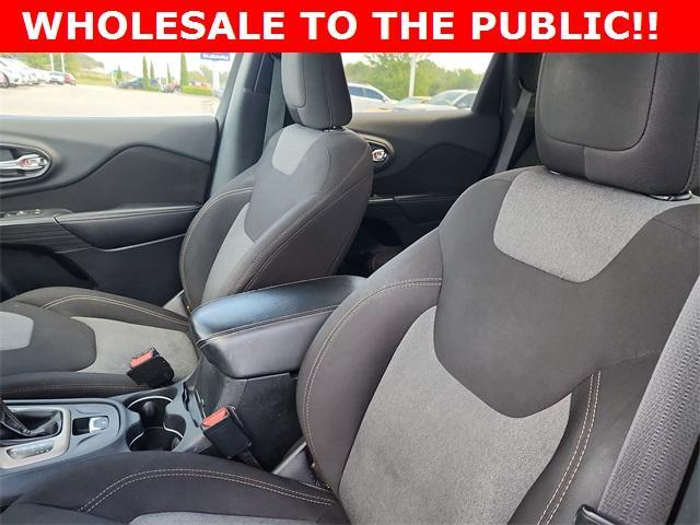 used 2016 Jeep Cherokee car, priced at $7,500