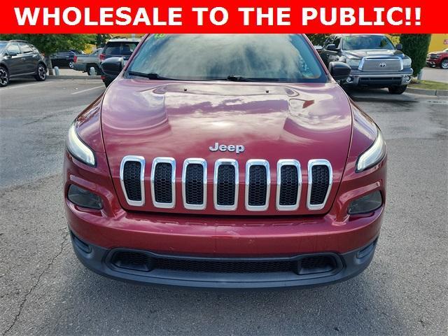 used 2016 Jeep Cherokee car, priced at $7,500