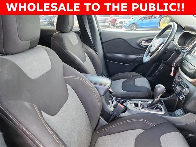 used 2016 Jeep Cherokee car, priced at $7,500