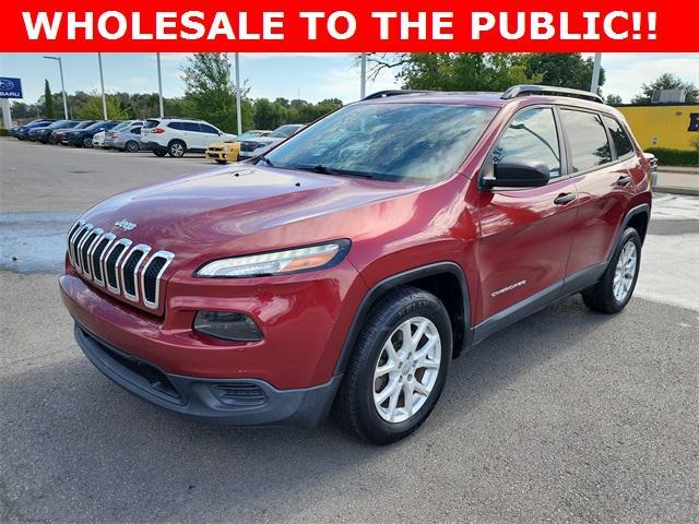 used 2016 Jeep Cherokee car, priced at $7,500