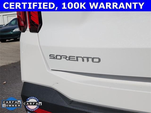 used 2024 Kia Sorento car, priced at $37,500