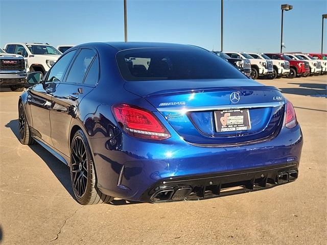 used 2019 Mercedes-Benz AMG C 63 car, priced at $47,000