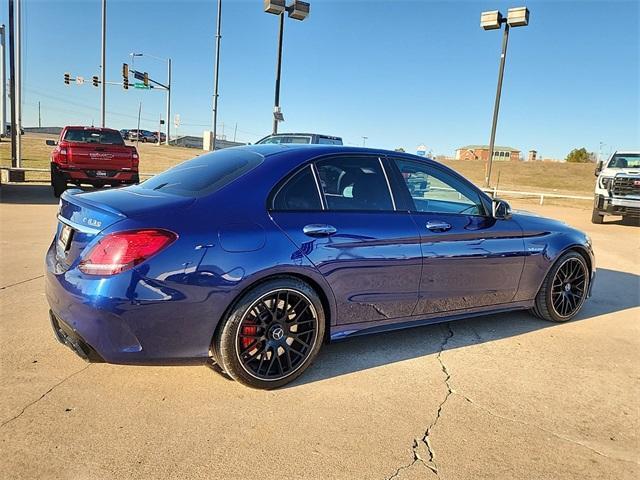 used 2019 Mercedes-Benz AMG C 63 car, priced at $47,000