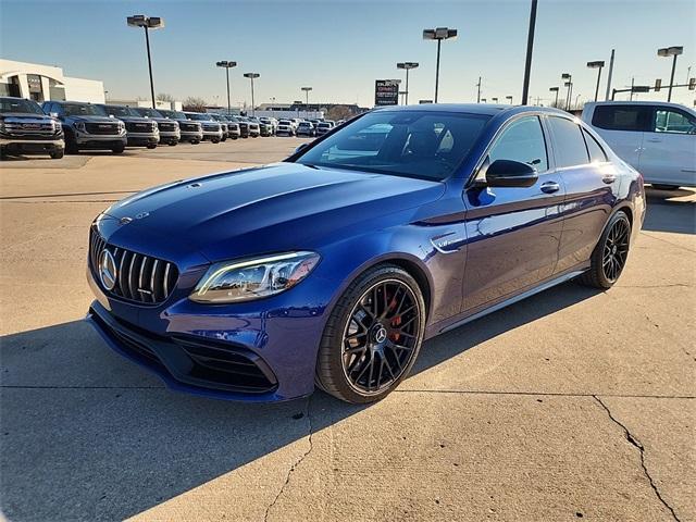 used 2019 Mercedes-Benz AMG C 63 car, priced at $47,000