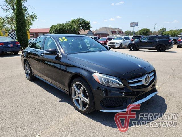 used 2015 Mercedes-Benz C-Class car, priced at $15,500