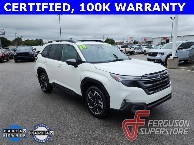 used 2025 Subaru Forester car, priced at $34,500