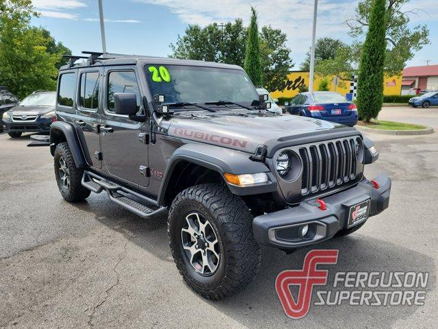 used 2020 Jeep Wrangler Unlimited car, priced at $33,500