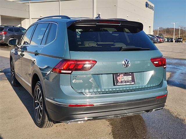 used 2021 Volkswagen Tiguan car, priced at $15,500