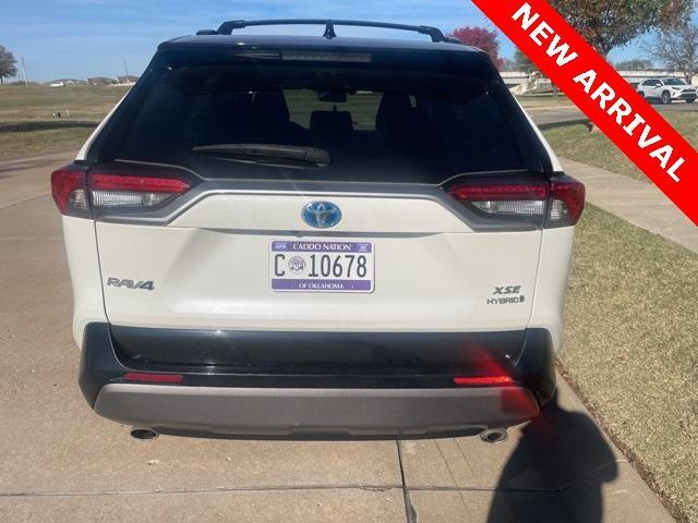 used 2019 Toyota RAV4 Hybrid car, priced at $23,500